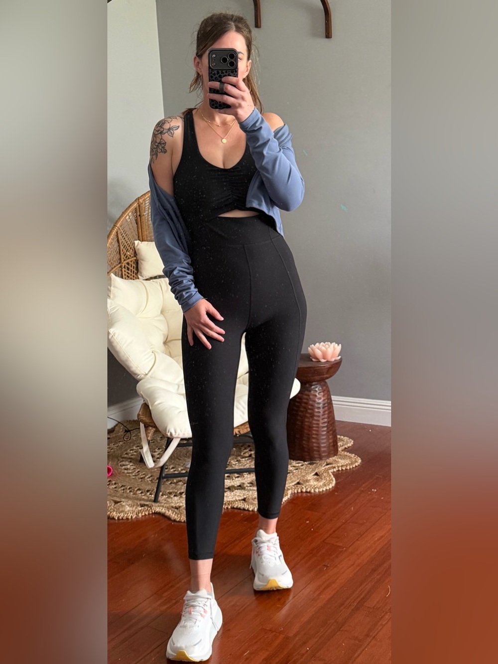 Abercrombie & Fitch Black High-Rise Performance Leggings